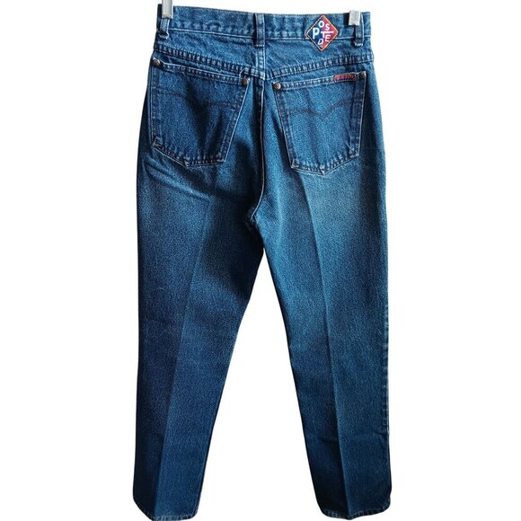Vintage Women's Jeans 1/2 26 W  1990's POSTED WESTERN RANCH MOM DENIM Slim 26x31 - Picture 3 of 8